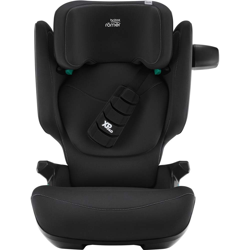 Britax Romer Kidfix Pro - автокресло для детей (от 3.5 до 12 лет / 100 - 150 см), накладка на ремень, дополнительная боковая защита • Classic Space Black