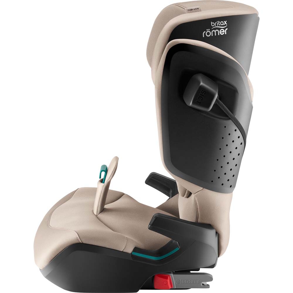 Britax Romer Kidfix Pro - автокресло для детей (от 3.5 до 12 лет / 100 - 150 см), накладка на ремень, дополнительная боковая защита, система SecureGuard • Style Teak