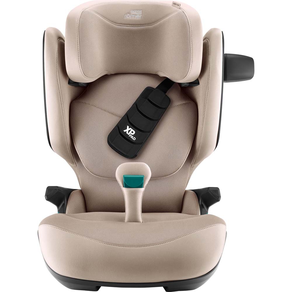 Britax Romer Kidfix Pro - автокресло для детей (от 3.5 до 12 лет / 100 - 150 см), накладка на ремень, дополнительная боковая защита, система SecureGuard • Style Teak