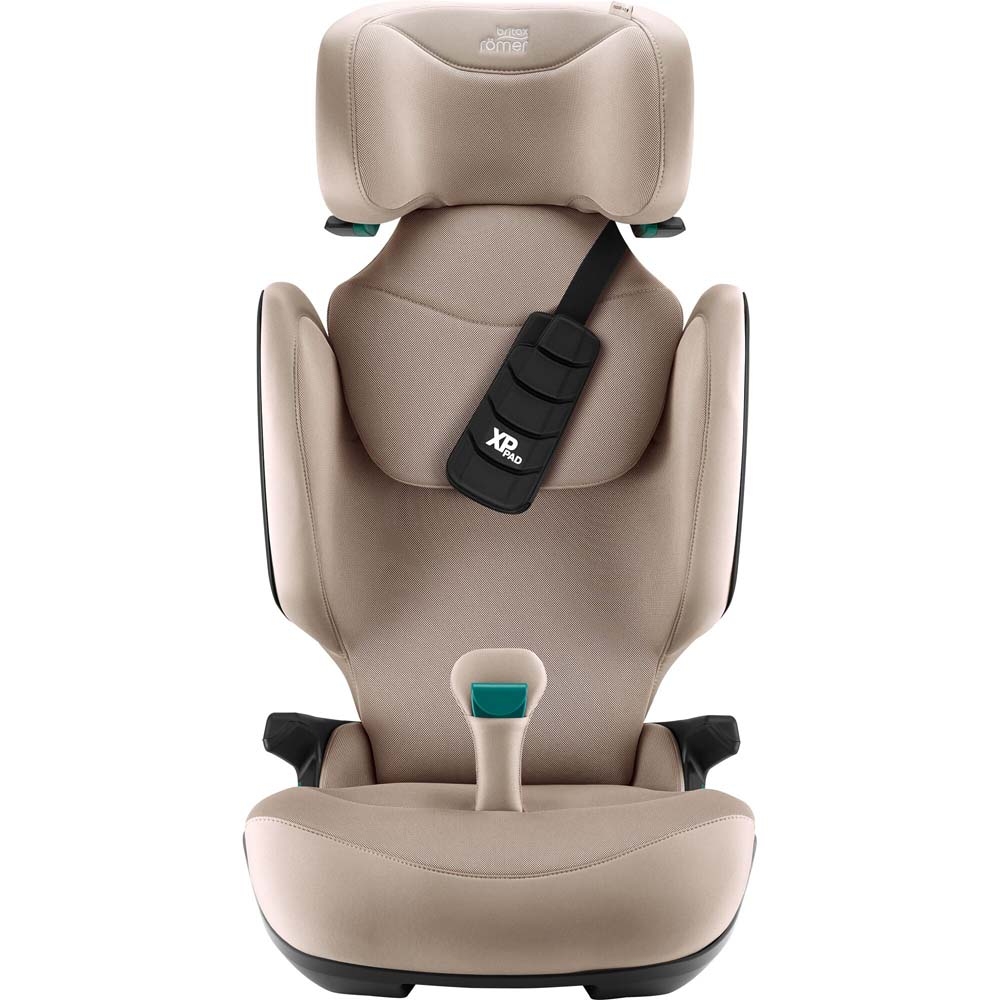 Britax Romer Kidfix Pro - автокресло для детей (от 3.5 до 12 лет / 100 - 150 см), накладка на ремень, дополнительная боковая защита, система SecureGuard • Style Teak