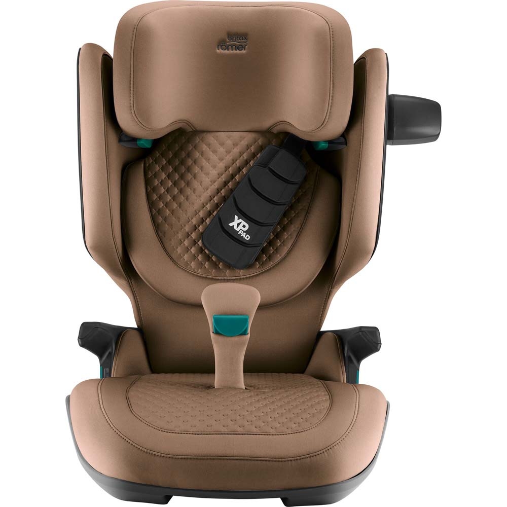 Britax Romer Kidfix Pro - автокрісло для дітей (від 3.5 до 12 років / 100 - 150 см), накладка на ремінь, додатковий бічний захист, система SecureGuard • LUX Warm Caramel