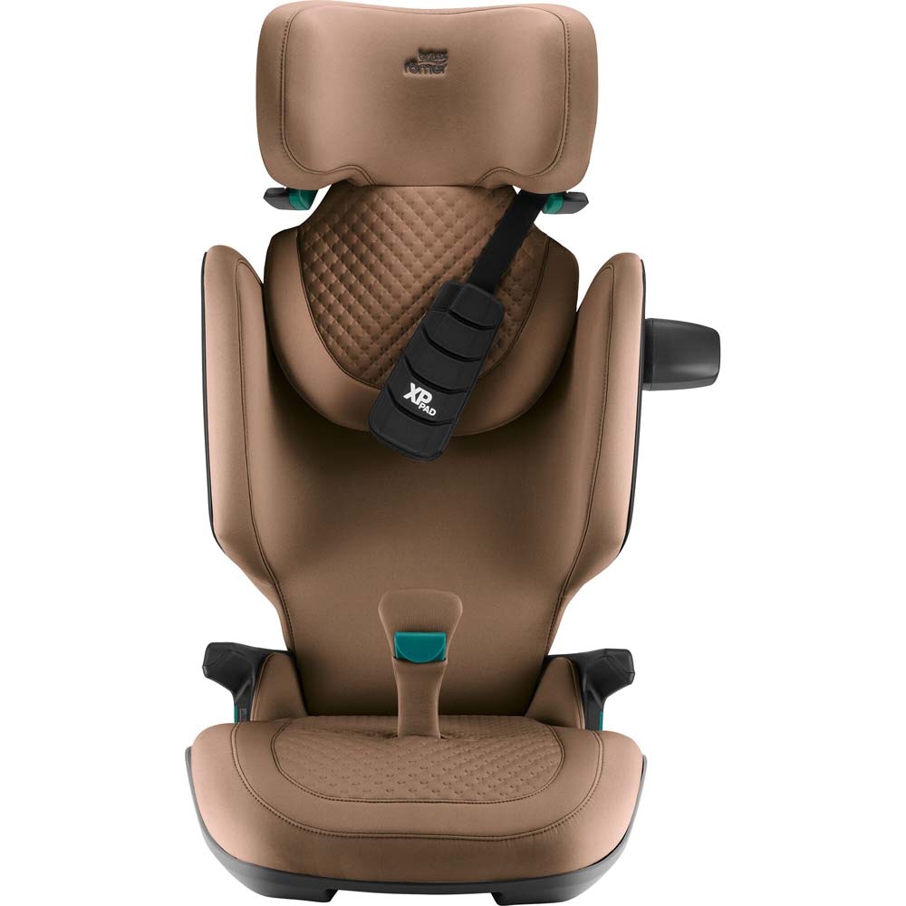 Britax Romer Kidfix Pro - автокрісло для дітей (від 3.5 до 12 років / 100 - 150 см), накладка на ремінь, додатковий бічний захист, система SecureGuard • LUX Warm Caramel