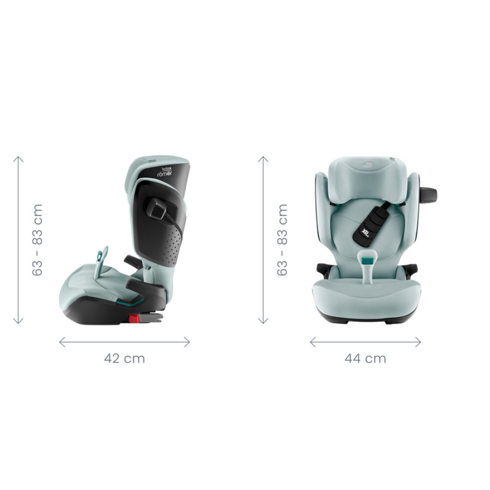 Britax Romer Kidfix Pro - автокрісло для дітей (від 3.5 до 12 років / 100 - 150 см), накладка на ремінь, додатковий бічний захист, система SecureGuard • LUX Urban Olive Britax Romer Kidfix Pro - автокрісло для дітей (від 3.5 до 12 років / 100 - 150 см), накладка на ремінь, додатковий бічний захист, система SecureGuard • LUX Urban Olive