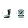 Britax Romer Kidfix Pro - автокрісло для дітей (від 3.5 до 12 років / 100 - 150 см), накладка на ремінь, додатковий бічний захист, система SecureGuard • LUX Urban Olive