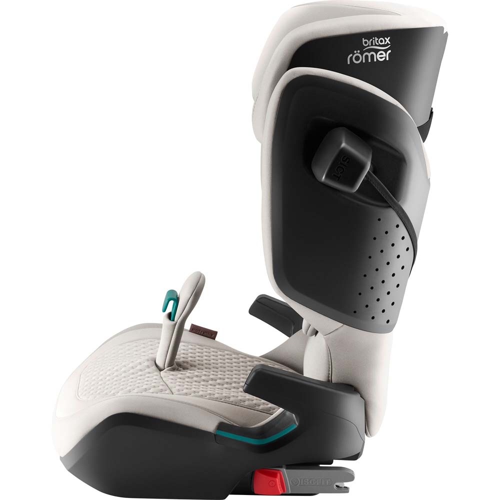 Britax Romer Kidfix Pro - автокрісло для дітей (від 3.5 до 12 років / 100 - 150 см), накладка на ремінь, додатковий бічний захист, система SecureGuard • LUX Soft Taupe