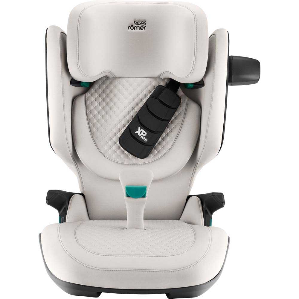 Britax Romer Kidfix Pro - автокрісло для дітей (від 3.5 до 12 років / 100 - 150 см), накладка на ремінь, додатковий бічний захист, система SecureGuard • LUX Soft Taupe