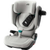 Britax Romer Kidfix Pro - автокресло для детей (от 3.5 до 12 лет / 100 - 150 см), накладка на ремень, дополнительная боковая защита, система SecureGuard • LUX Linen Grey