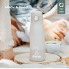Термос с подогревом для детской смеси Babymoov Moov & Feed (безпроводной), бежевый