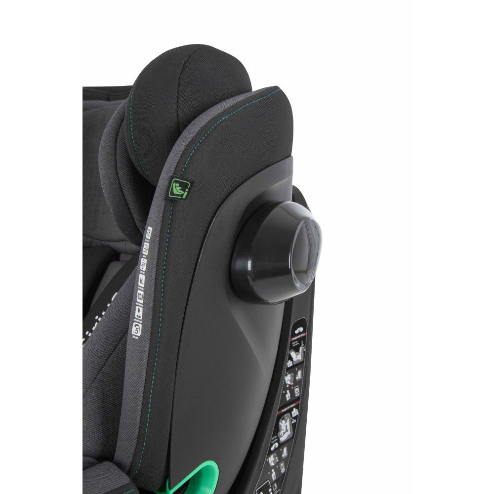 Carrello Sirius CRL-8808 - детское автокресло (0 – 12 лет / 40 - 150 см) с функцией поворота 360 по ходу и против направления движения, крепление Isofix и Top Tether • Absolute Black Carrello Sirius CRL-8808 - детское автокресло (0 – 12 лет / 40 - 150 см) с функцией поворота 360 по ходу и против направления движения, крепление Isofix и Top Tether • Absolute Black