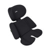 Carrello Sirius CRL-8808 - детское автокресло (0 – 12 лет / 40 - 150 см) с функцией поворота 360 по ходу и против направления движения, крепление Isofix и Top Tether • Absolute Black