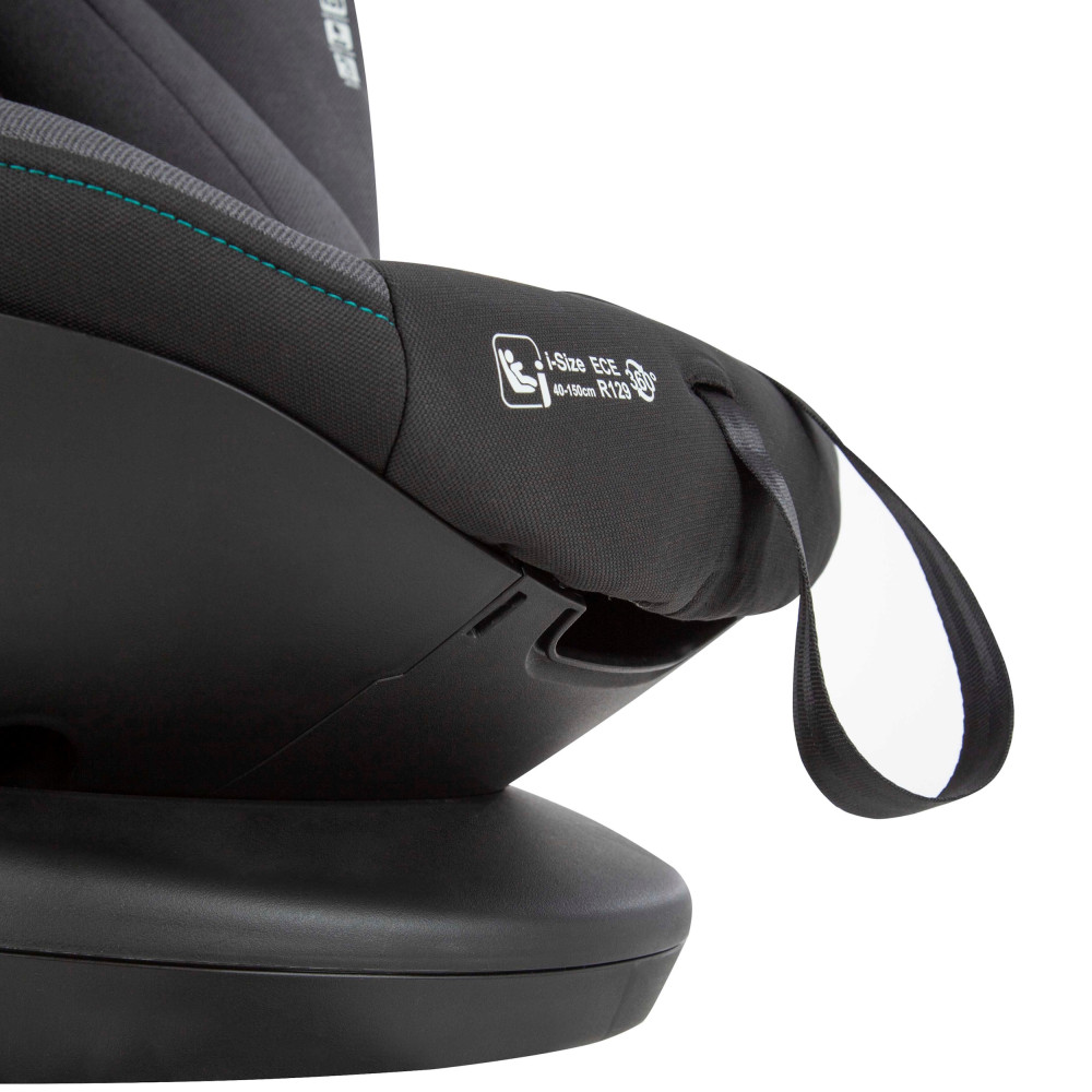 Carrello Sirius CRL-8808 - детское автокресло (0 – 12 лет / 40 - 150 см) с функцией поворота 360 по ходу и против направления движения, крепление Isofix и Top Tether • Sky Grey