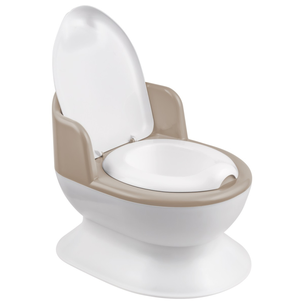 Дитячий горщик у вигляді унітазу Maltex Todllers Potty, beige Дитячий горщик у вигляді унітазу Maltex Todllers Potty, beige