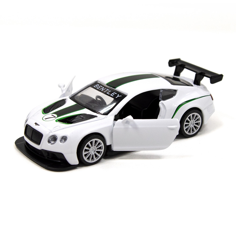 Автомодель TechnoDrive Bentley Continental GT3 білий (250258)