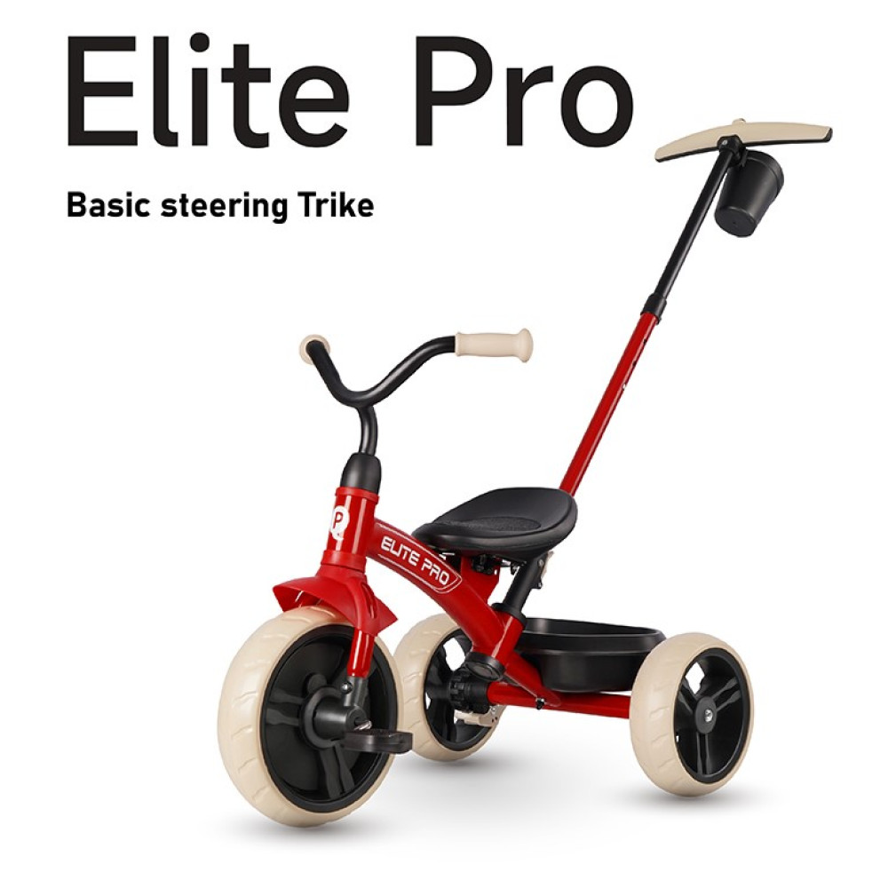 Qplay Elite Pro - триколісний дитячий велосипед • Black Qplay Elite Pro - триколісний дитячий велосипед • Black