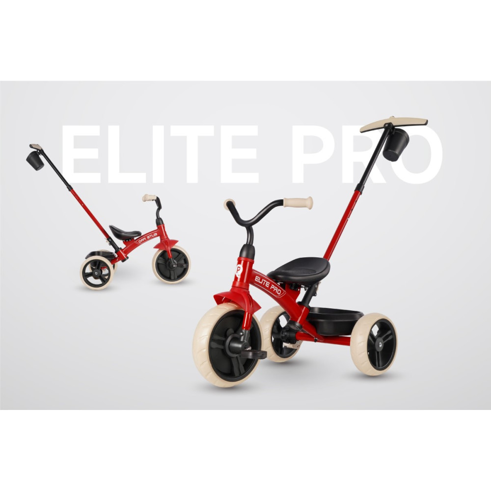 Qplay Elite Pro - триколісний дитячий велосипед • Black Qplay Elite Pro - триколісний дитячий велосипед • Black