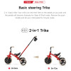 Qplay Elite Pro - триколісний дитячий велосипед • Black