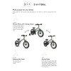 Qplay Miniby 3в1/14" - детский велосипед-беговел 3 в 1 • Green