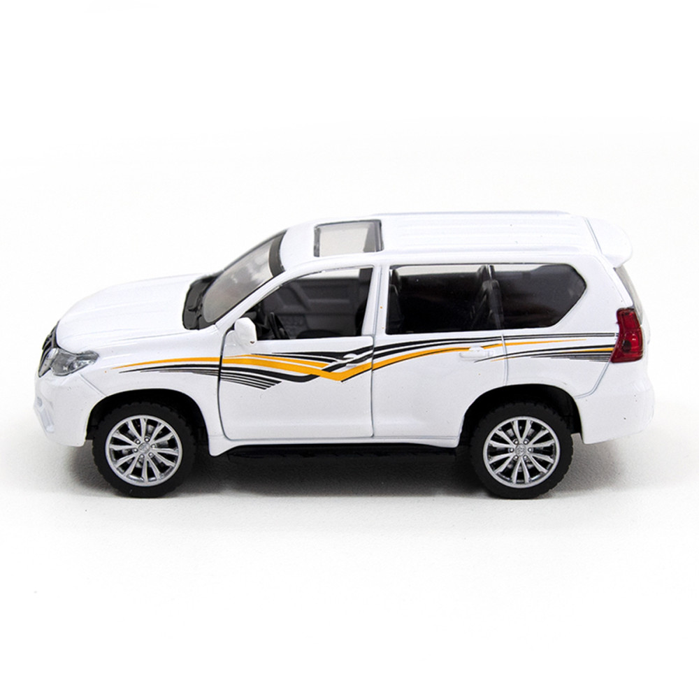 Автомодель TechnoDrive Toyota Land Cruiser білий (250277)