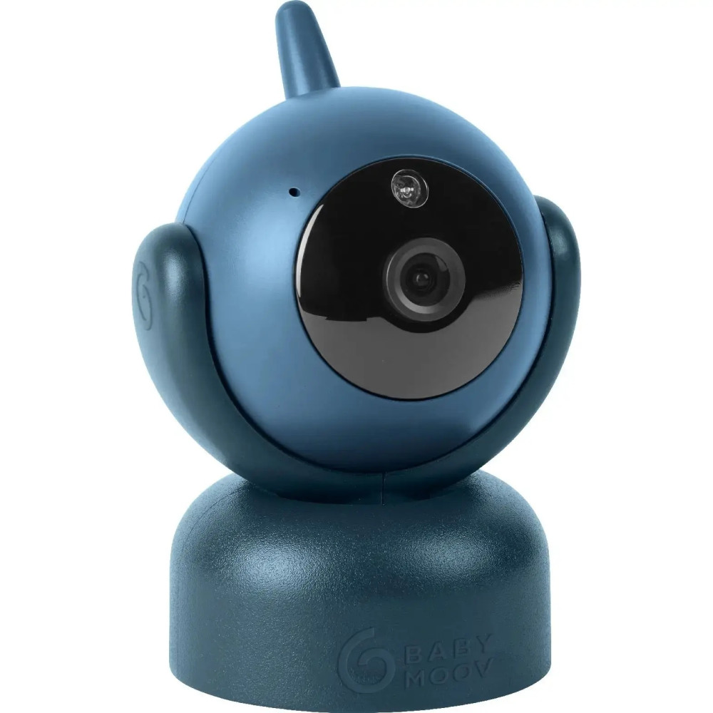 Babymoov YOO-Master Plus 5 - додаткова камера для відеоняні в дитячу кімнату, моторизована технологія 360 ° • Dark Blue (A014428)