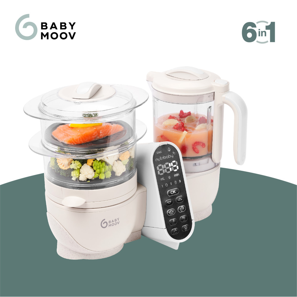Блендер-пароварка Babymoov Nutribaby+ Beige (A001135)