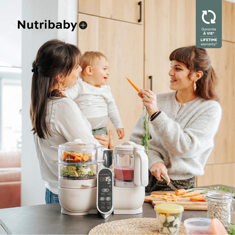 Блендер-пароварка Babymoov Nutribaby+ Beige (A001135)