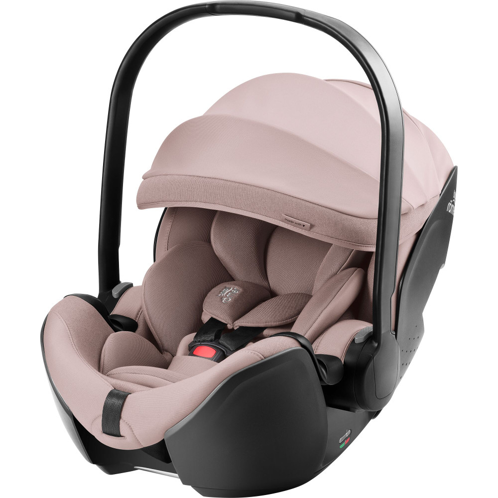 Britax Romer Baby-Safe Pro - автокрісло для новонародженого (автолюлька), легке, розкладається до лежачого положення (від народження до 15 місяців / 40 - 85 см) • Style Dusty Rose