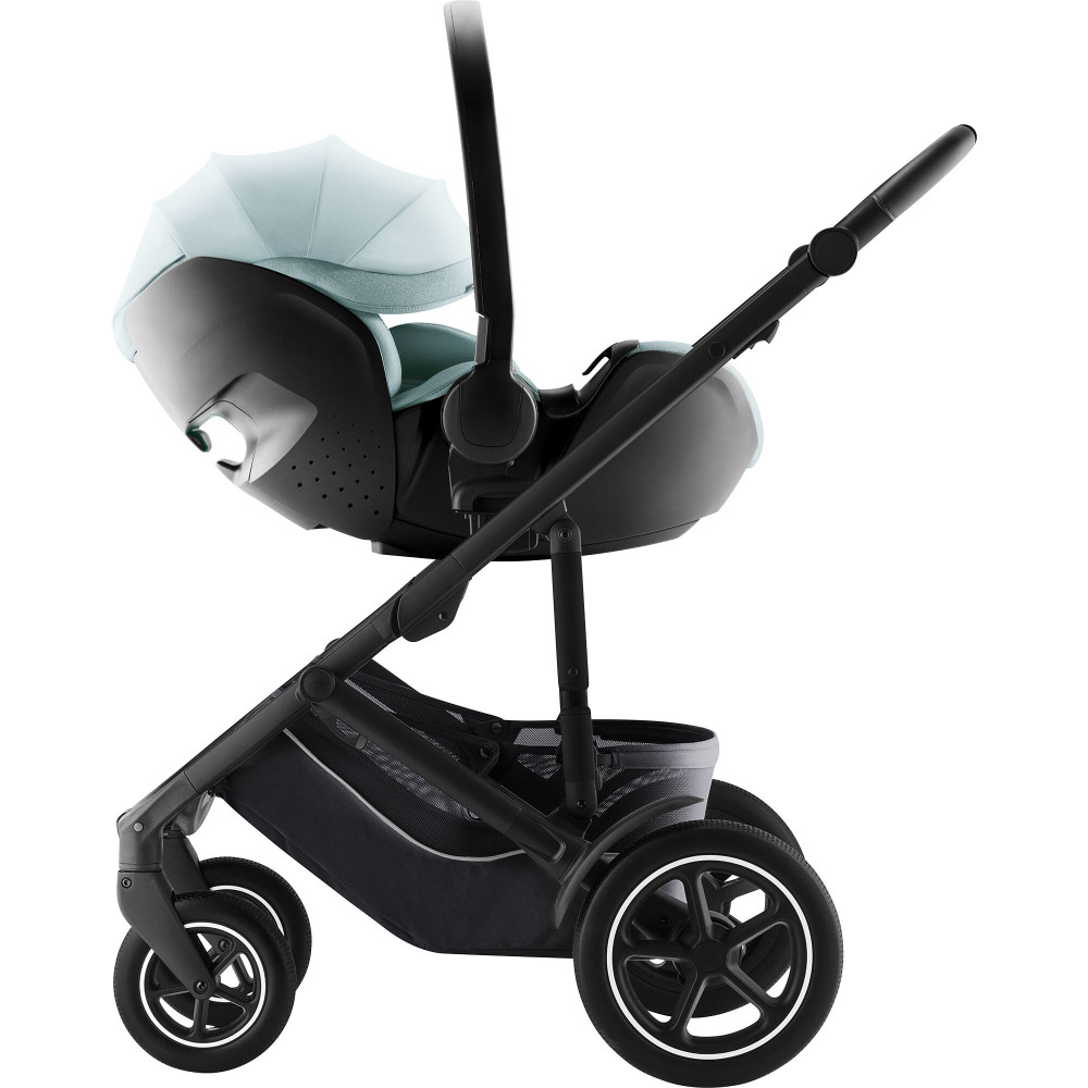 Britax Romer Baby-Safe Pro - автокрісло для новонародженого (автолюлька), легке, розкладається до лежачого положення (від народження до 15 місяців / 40 - 85 см) • Style Harbor Blue Britax Romer Baby-Safe Pro - автокрісло для новонародженого (автолюлька), легке, розкладається до лежачого положення (від народження до 15 місяців / 40 - 85 см) • Style Harbor Blue