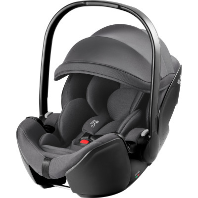 Britax Romer Baby-Safe Pro - автокресло для новорожденных (автолюлька), легкое, регулируется до положения лежа (от рождения до 15 месяцев / 40 - 85 см) • Classic Deep Grey