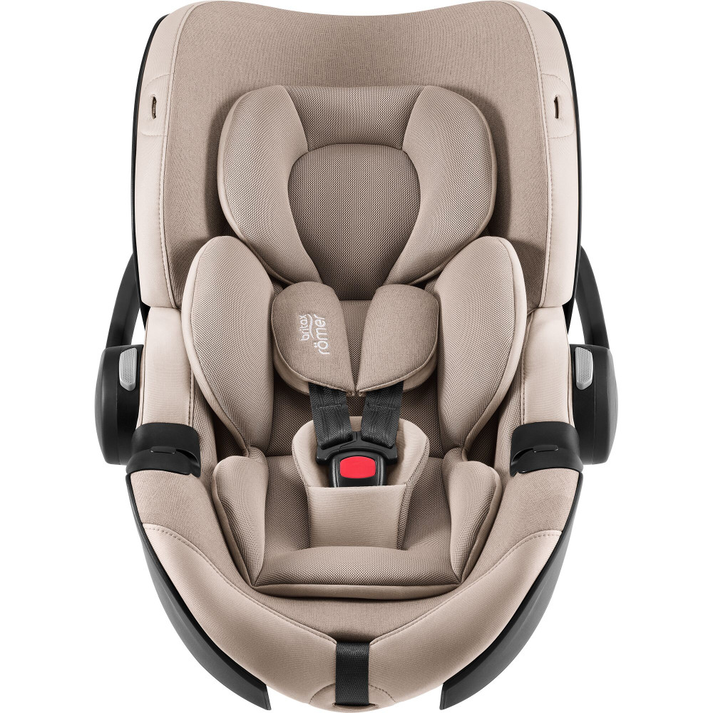 Britax Romer Baby-Safe Pro - автокресло для новорожденного, легкое, раскладывается до лежачего положения (от рождения до 15 месяцев / 40 - 85 см) с поворотной базой ISOFIX Vario Base 5Z • Style Teak