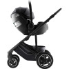 Britax Romer Baby-Safe Pro - автокресло для новорожденного, легкое, раскладывается до лежачего положения (от рождения до 15 месяцев / 40 - 85 см) с поворотной базой ISOFIX Vario Base 5Z • Style Carbot Black