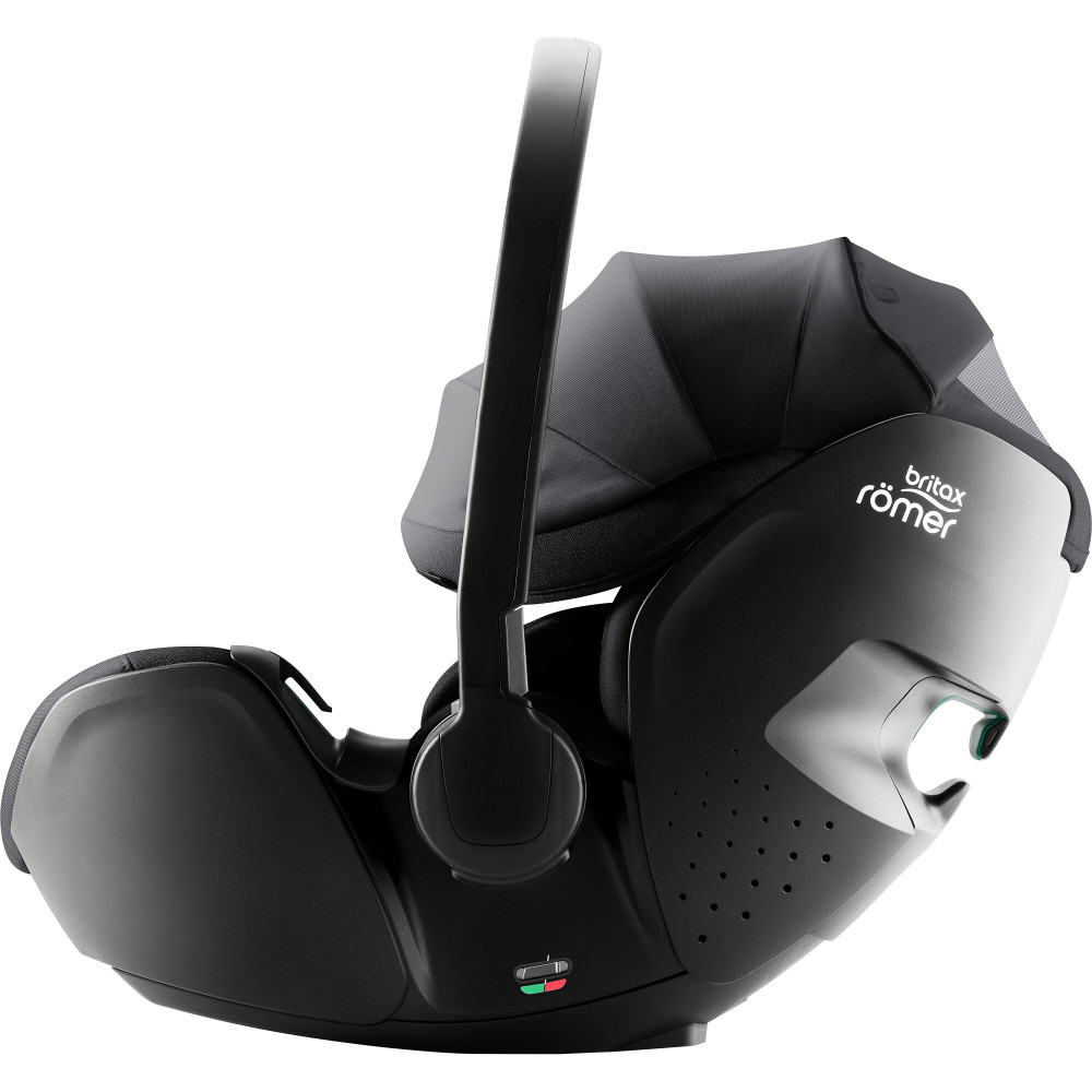 Britax Romer Baby-Safe Pro - автокресло для новорожденного, легкое, раскладывается до лежачего положения (от рождения до 15 месяцев / 40 - 85 см) с поворотной базой ISOFIX Vario Base 5Z • Style Carbot Black