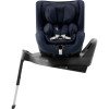 Britax Romer Dualfix PRO - автокресло для новорожденного (от 0 до 4 лет / 40 - 105 см) с функцией поворота на 360 градусов (против и по ходу движения), с креплением ISOFIX • Night Blue
