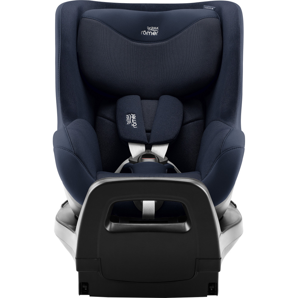 Britax Romer Dualfix PRO - автокресло для новорожденного (от 0 до 4 лет / 40 - 105 см) с функцией поворота на 360 градусов (против и по ходу движения), с креплением ISOFIX • Night Blue