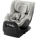 Britax Romer Dualfix PRO M - детское автокресло (от 3 месяцев до 4 лет / 61 - 105 см) с функцией поворота на 360 градусов (против и по ходу движения), с креплением ISOFIX • LUX Linen Grey