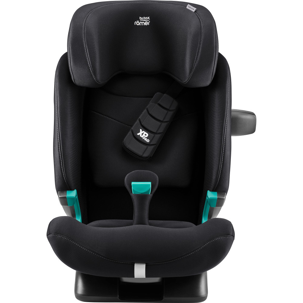 Britax Romer Advansafix Pro - автокресло для детей (от 15 месяцев до 12 лет / 76 - 150 см), крепление ISOFIX • Classic Deep Black