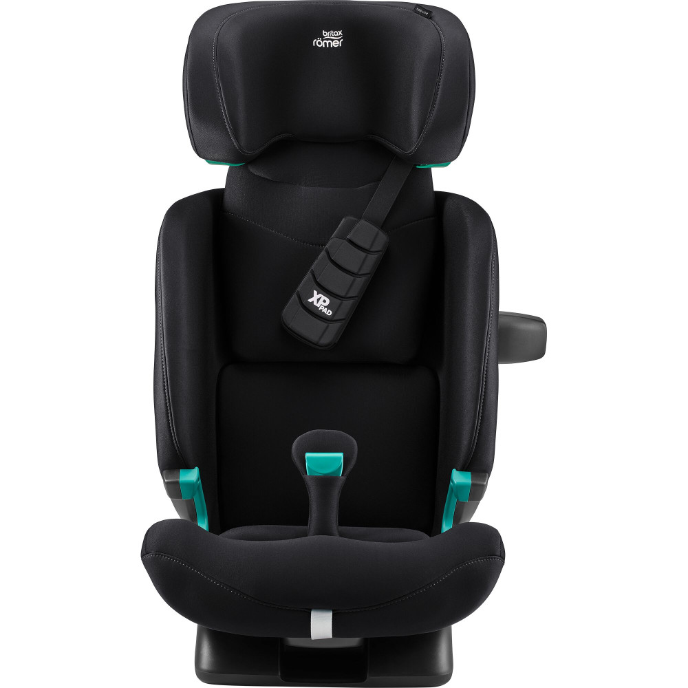 Britax Romer Advansafix Pro - автокресло для детей (от 15 месяцев до 12 лет / 76 - 150 см), крепление ISOFIX • Classic Deep Black