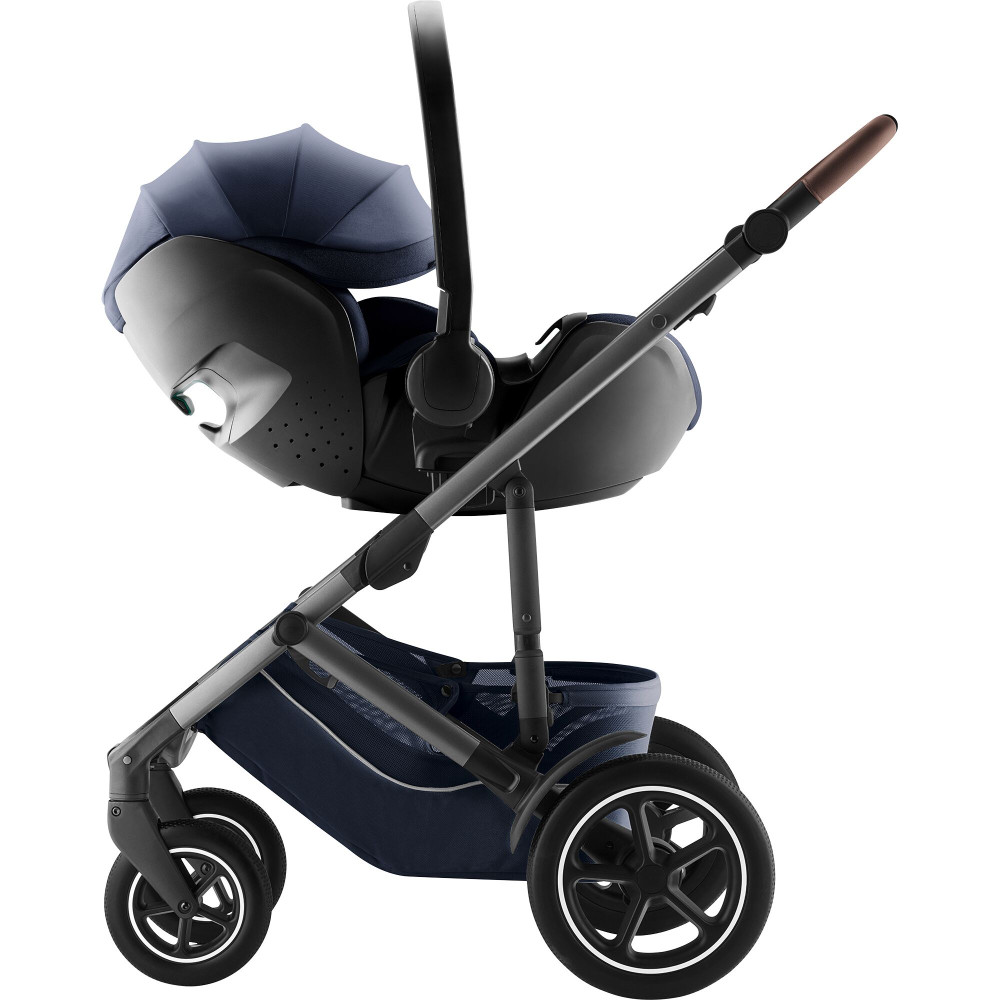Britax Romer Baby-Safe Pro - автокрісло для новонародженого (автолюлька), легке, розкладається до лежачого положення (від народження до 15 місяців / 40 - 85 см) • Style Night Blue Britax Romer Baby-Safe Pro - автокрісло для новонародженого (автолюлька), легке, розкладається до лежачого положення (від народження до 15 місяців / 40 - 85 см) • Style Night Blue