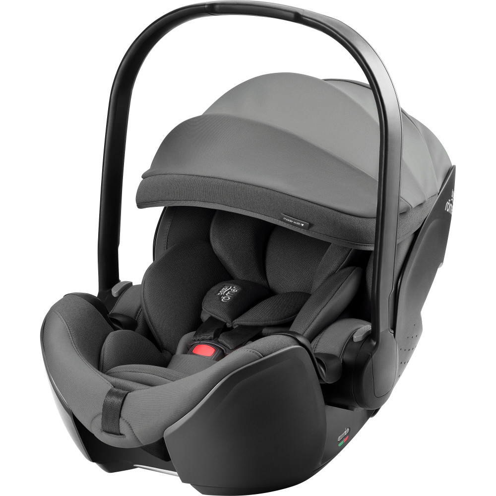 Britax Romer Baby-Safe Pro - автокресло для новорожденных (автолюлька), легкое, регулируется до положения лежа (от рождения до 15 месяцев / 40 - 85 см) • Style Mineral Grey