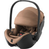 Britax Romer Baby-Safe Pro - автокресло для новорожденных (автолюлька), легкое, регулируется до положения лежа (от рождения до 15 месяцев / 40 - 85 см) • LUX Warm Caramel