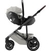 Britax Romer Baby-Safe Pro - автокресло для новорожденных (автолюлька), легкое, регулируется до положения лежа (от рождения до 15 месяцев / 40 - 85 см) • LUX Linen Grey