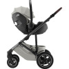 Britax Romer Baby-Safe Pro - автокресло для новорожденных (автолюлька), легкое, регулируется до положения лежа (от рождения до 15 месяцев / 40 - 85 см) • LUX Linen Grey