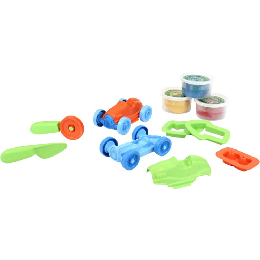 Набір тесту для ліплення гоночних автомобілів Green Toys (DRM1-1246) Набір тесту для ліплення гоночних автомобілів Green Toys (DRM1-1246)