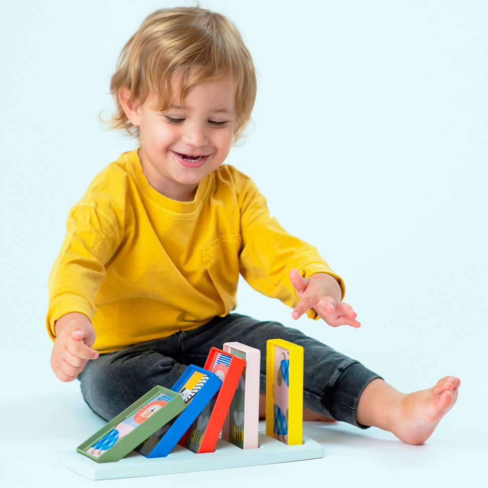 Развивающая игра Taf Toys Моё первое домино Саванна (12865)