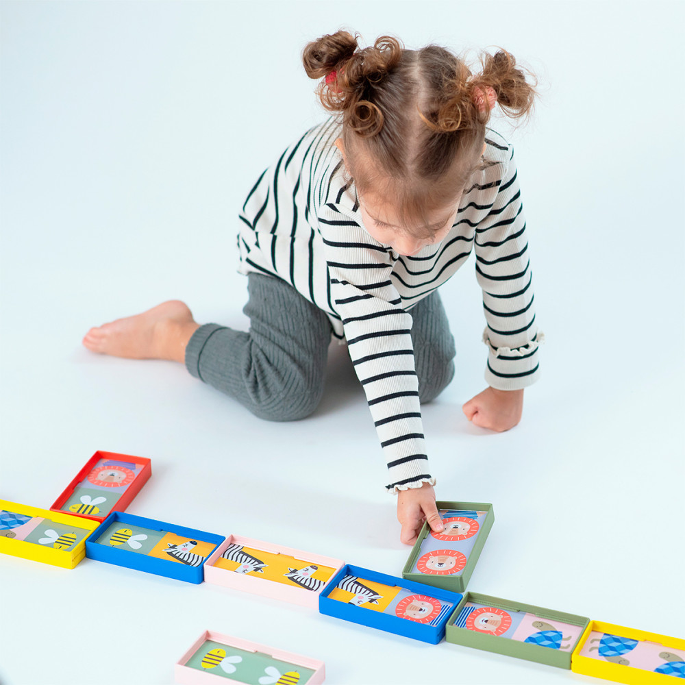 Развивающая игра Taf Toys Моё первое домино Саванна (12865)