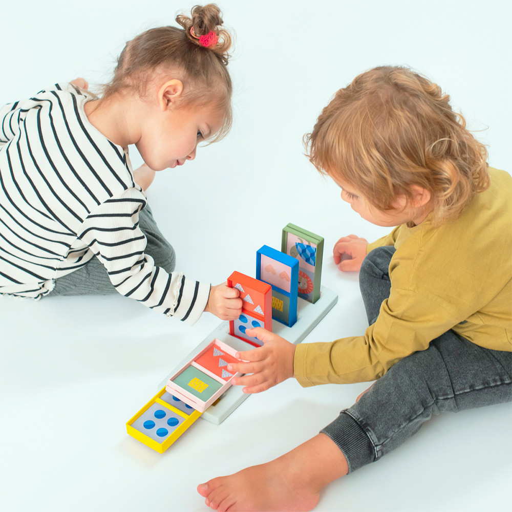 Развивающая игра Taf Toys Моё первое домино Саванна (12865)