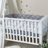 Постельный комплект Маленькая Соня Baby Mix Серые облака с месяцем, 6 предметов (0291487)