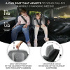 Kinderkraft Xpedition 2 i-Size - автокрісло для дітей (від 0 до 12 років / 40 - 150 см), обертання 360° • Black (KCXPED02BLK0000)