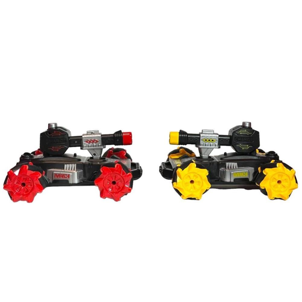 Машинка-танк на радіокеруванні Mech Chariot, yellow-red (RQ2096)