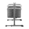 Kinderkraft Neste - багатофункціональне приставне ліжечко-колиска 2 в 1 • Grey Melange (KCNEGR00GRY0000)