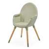Kinderkraft Fini 2 - стульчик для кормления 2 в 1 • Green (KHFINI02GRE0000)